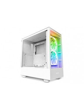 NZXT H5 Elite Midi Tower ATX Gehäuse weiss mit Sichtfenster 