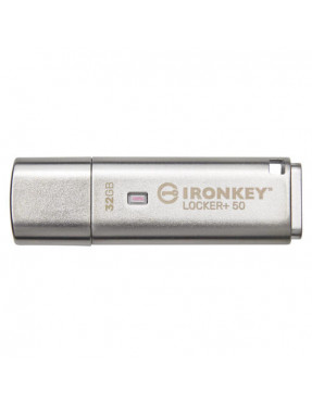 Kingston 32 GB IronKey Locker+ 50 Verschlüsselter USB-Stick 