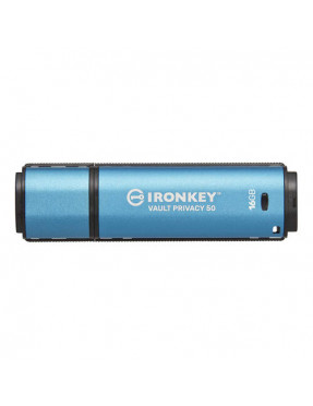 Kingston 16 GB IronKey Vault Privacy 50 Verschlüsselter USB-