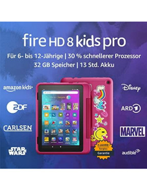 Amazon Fire HD 8 Kids Pro Tablet (2022) WiFi 32GB Regenbogen