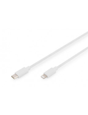 Digitus DIGITUS Daten- und Ladekabel USB-C zu Lightning, 2m,