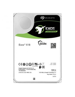 Seagate Exos X18 ST16000NM000J - 16 TB 7200rpm 256 MB 3,5 Zo