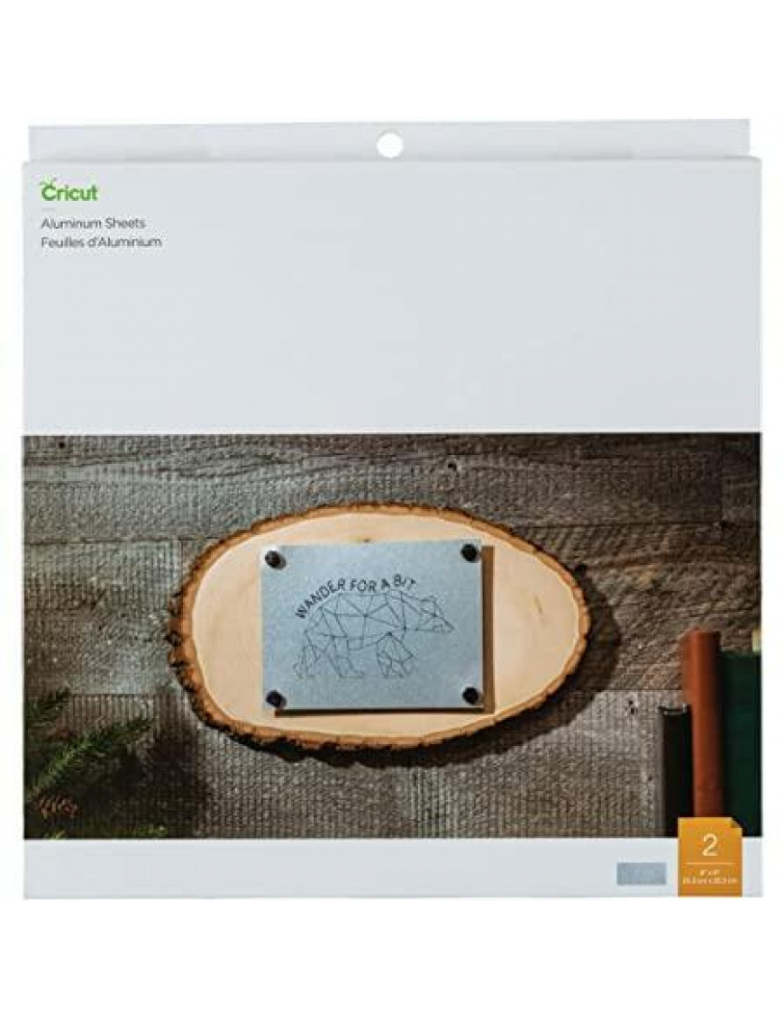 Cricut Aluminiumplatten 20 cm x 20 cm (8