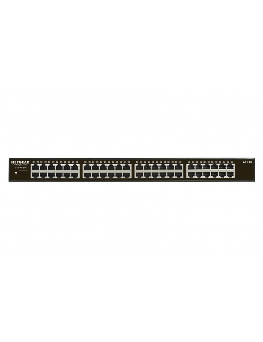 NETGEAR Netgear GS348 48x Gigabit Switch 10/100/1000MBit Met