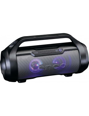 Lenco SPR-070BK Boombox mit PLL FM-Radio, Bluetooth, USB, SD