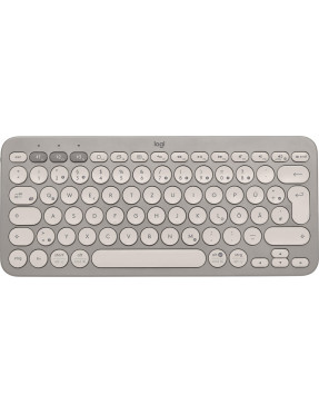 Logitech K380 Kabellose Tastatur Beige