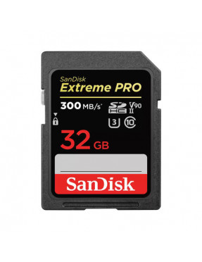 SanDisk Extreme Pro 32 GB SDHC UHS-II-Speicherkarte bis 300 