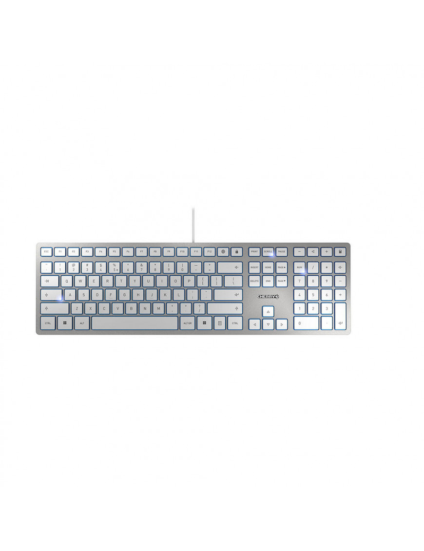 Cherry KC 6000 Slim Keyboard US Layout mit Euro Symbol USB s