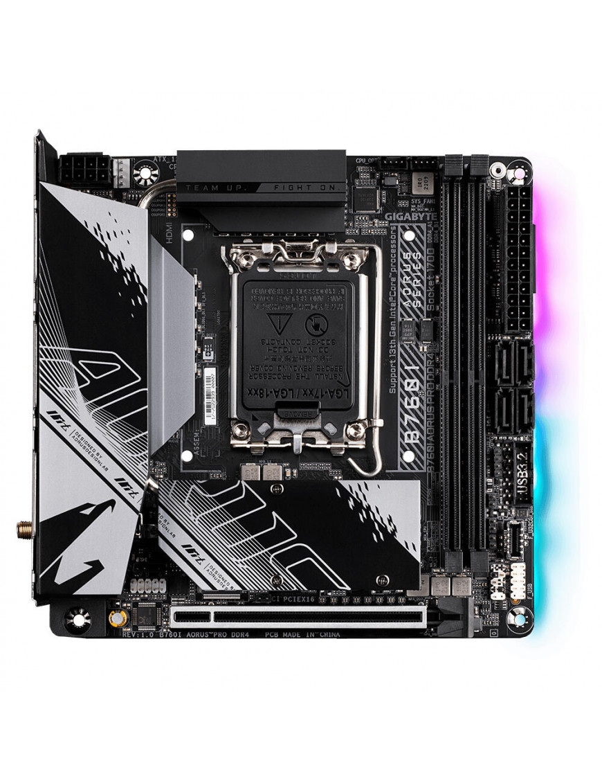 Gigabyte GIGABYTE B760I AORUS PRO DDR4 ITX Mainboard Sockel 