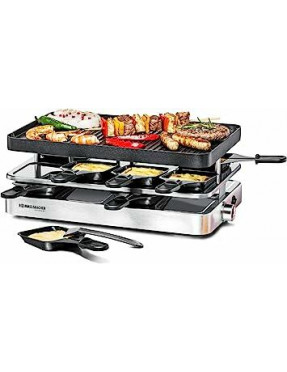 Rommelsbacher RC 1400 Raclette-Grill Aluminium-Gehäuse