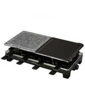 Rommelsbacher RCS 1350 Raclette-Grill Aluminium-Gehäuse 8er 