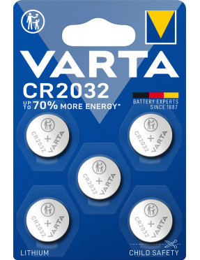 VARTA Professional Electronics Knopfzelle Batterie CR 2032 5