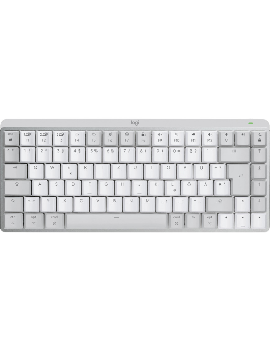 Logitech MX Mechanical Mini für Mac Kabellose Tastatur Hellg