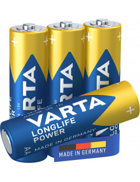 VARTA Longlife Power Batterie Mignon AA LR6 4er Blister