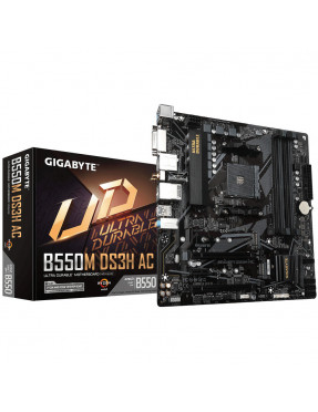 Gigabyte B550M DS3H AC mATX Mainboard Sockel AM4 WIFI/M.2/HD