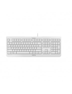 Cherry KC 1000 Keyboard US Layout mit Euro Symbol USB weiß-g