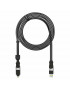 Rolling Square inCharge XL 6-in-1 Multi-Ladekabel 3m Schwarz