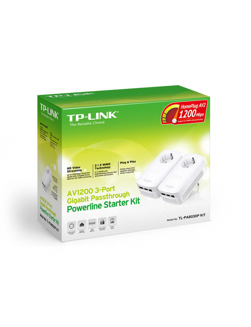 TP-Link TP-LINK TL-PA8030P KIT AV1300 2er Kit (1300Mbit Powe