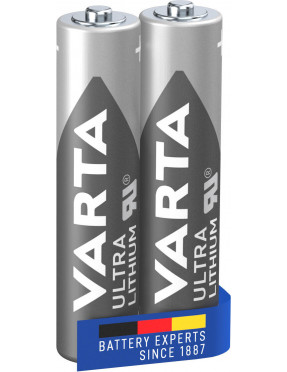 VARTA Professional Ultra Lithium Batterie Micro AAA FR03 2er