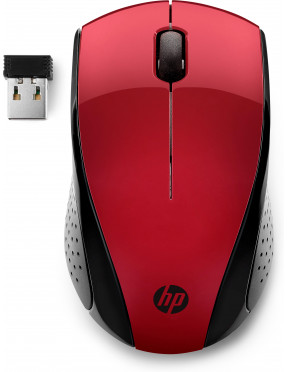 HP 220 Wireless Maus 7KX10AA kabellos USB-Empfänger rot