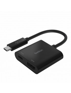 Belkin USB-C auf HDMI Charge Adapter schwarz