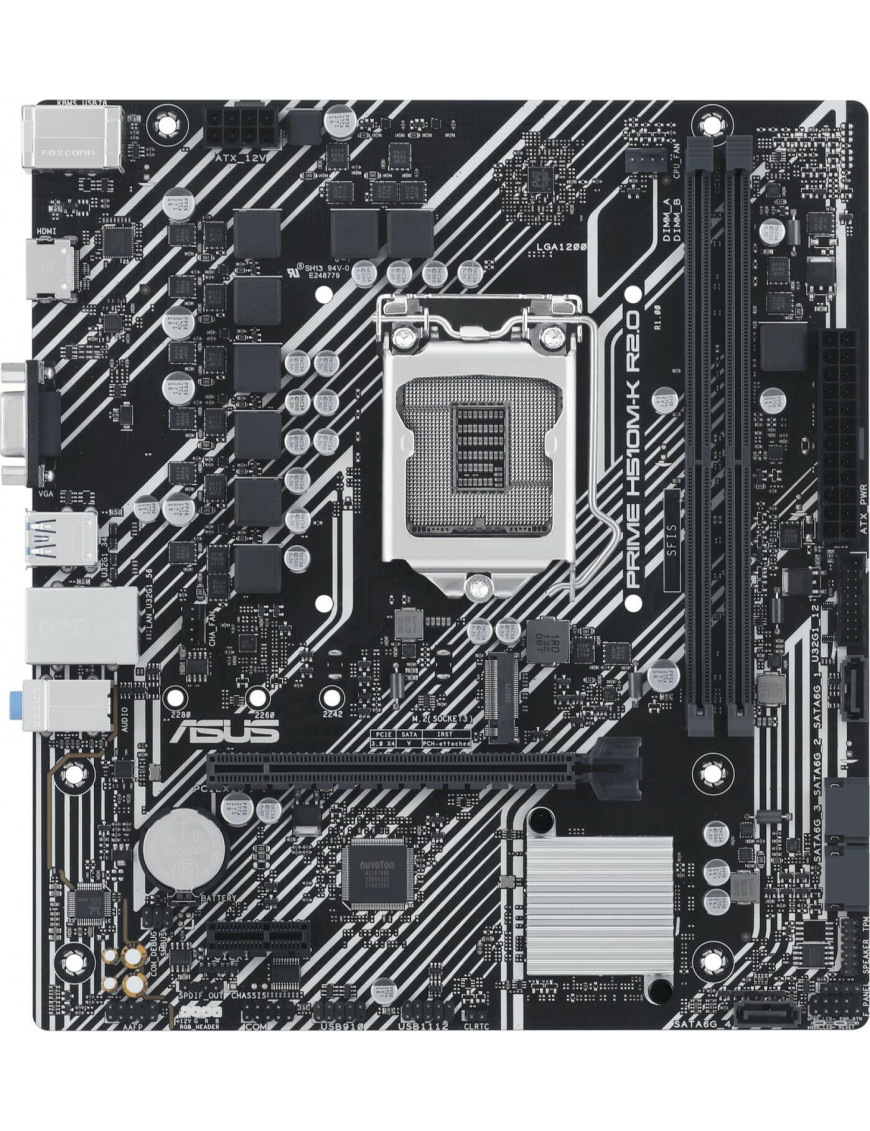 ASUS Prime H510M-K R2.0 mATX Mainboard Sockel 1200 M.2/USB3.