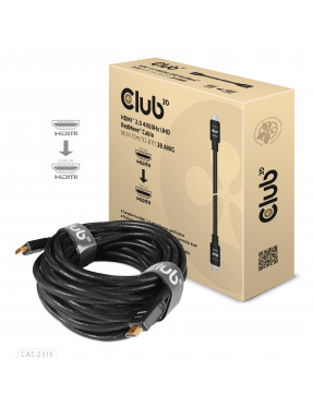 Club3D Club 3D HDMI 2.0 Kabel 10m 4K60Hz RedMere UHD St./St.