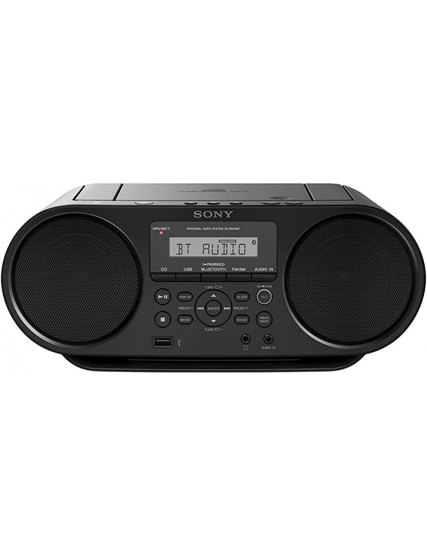 SONY Sony ZS-RS60BT Radiorekorder CD/USB/Bluetooth Schwarz