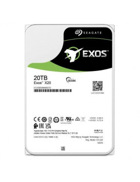 Seagate Exos X20 ST20000NM007D - 20 TB 7200rpm 256 MB 3,5 Zo
