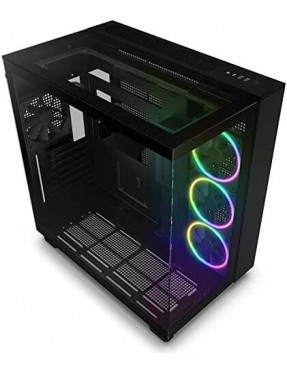 NZXT H9 Elite Black Midi Tower ATX Gaming Gehäuse schwarz mi