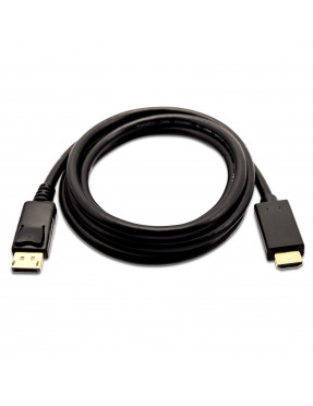 V7 Videoseven DP TO HDMI CABLE 3M  BLACK