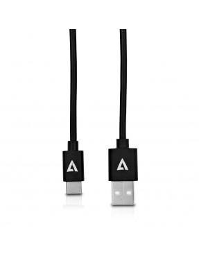 V7 Videoseven USB 2.0 A TO USB-C CABLE 2M BLK