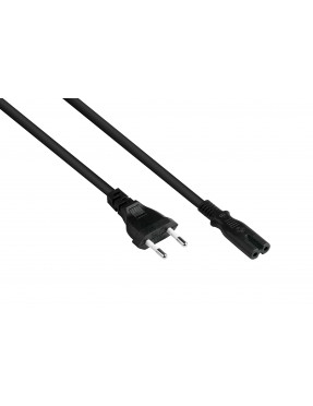 Good Connections Euro-Netzkabel Euro-Stecker an C7/Euro 8 Bu