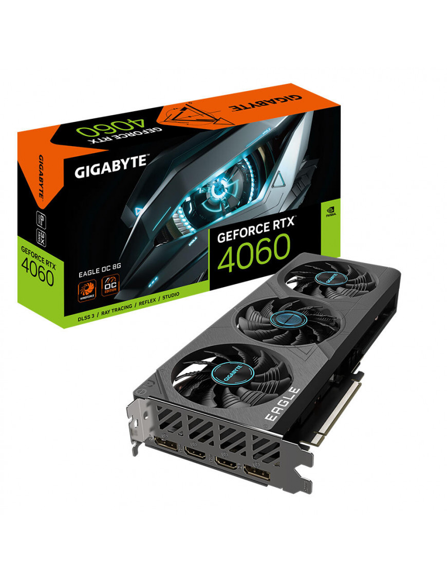 Gigabyte GIGABYTE GeForce RTX 4060 EAGLE OC 8GB GDDR6 Gaming