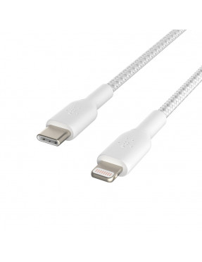 Belkin Lightning/USB-C Kabel ummantelt mfi zertifiziert 1m W