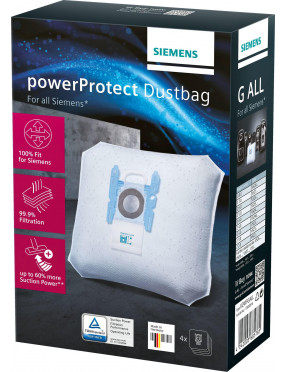 Siemens VZ41FGALL PowerProtect Typ G ALL Staubsaugerbeutel +