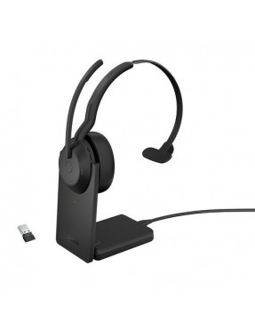 Jabra Evolve2 55 UC Mono USB Headset schwarz USB-A Ladestati