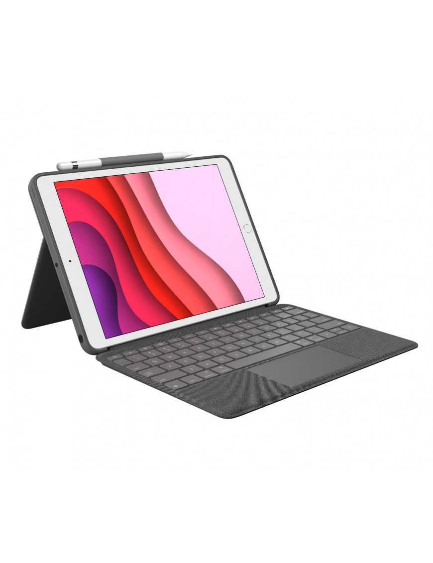 Logitech Combo Touch Tastaturcase mit Trackpad für iPad 10,2