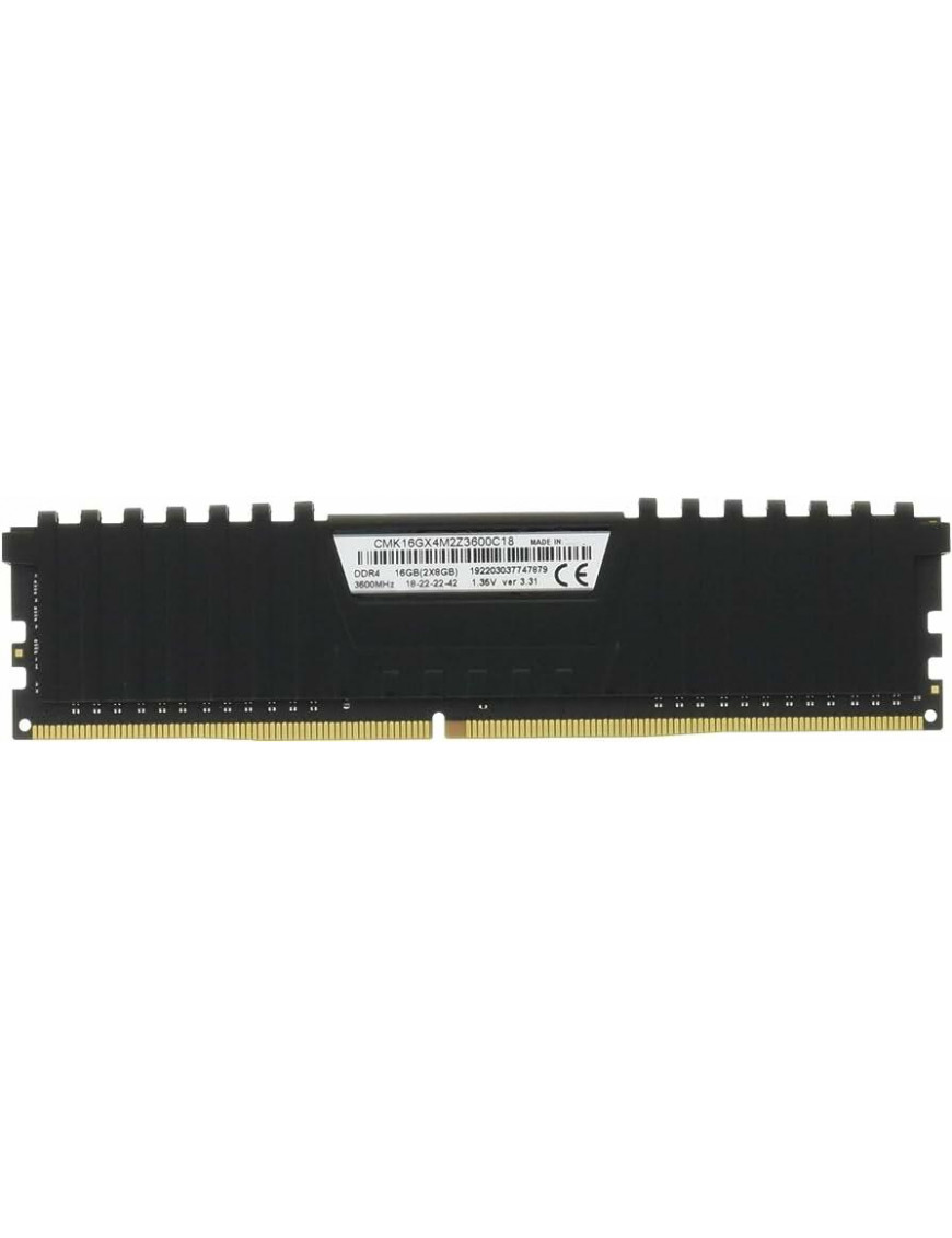 CORSAIR 16GB (2x8GB) Corsair Vengeance LPX schwarz DDR4-3600