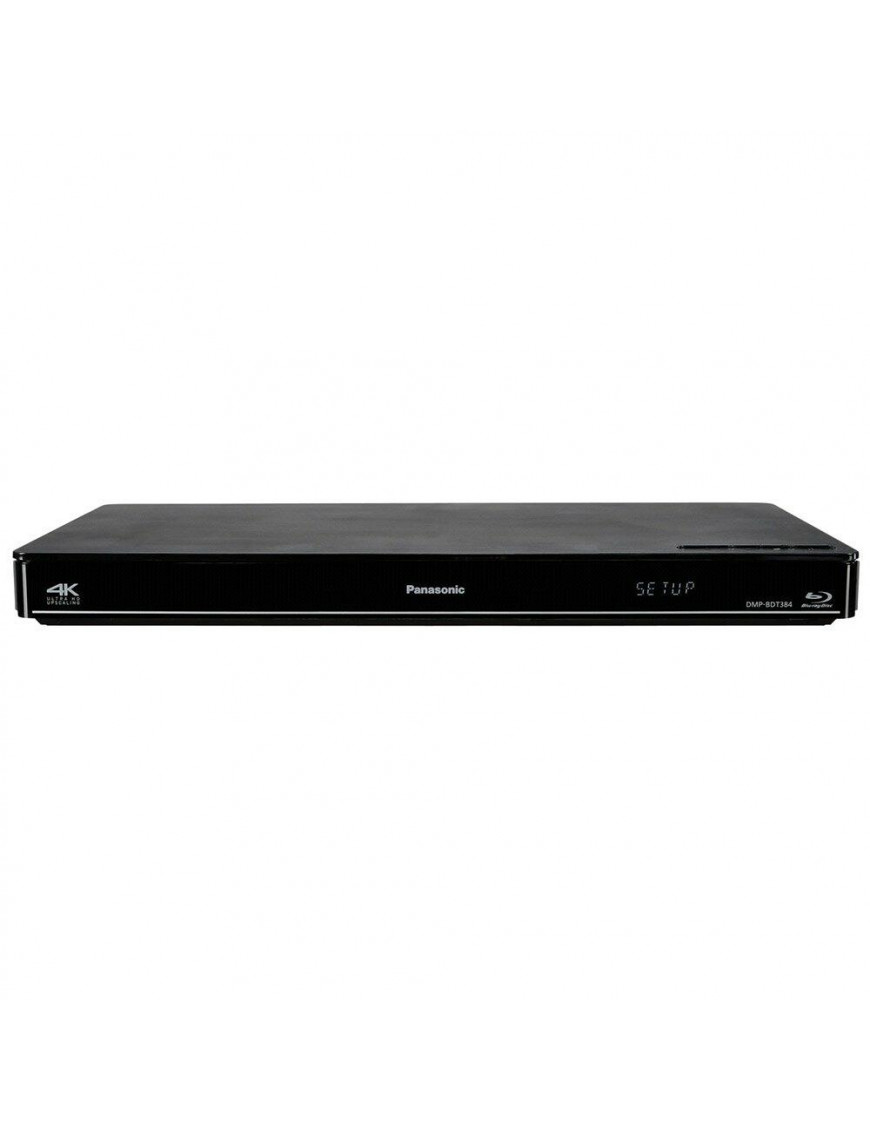 Panasonic DMP-BDT384 Schwarz 3D Blu-ray Player WLAN 4K DLNA