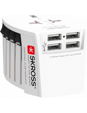 SKROSS MUV USB (4xA) Reiseadapter 1302961