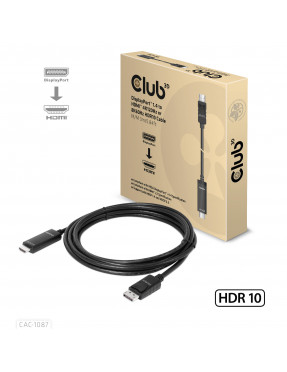 Club3D Club 3D DisplayPort 1.4 auf HDMI 4K 120Hz oder 8K 60H