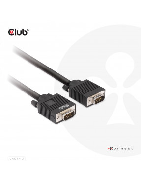 Club3D Club 3D VGA-Kabel Bidirektional St./St. 10m 28AWG