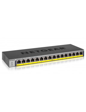 NETGEAR Netgear GS116PP ProSafe 16-Port Gigabit Switch PoE+ 