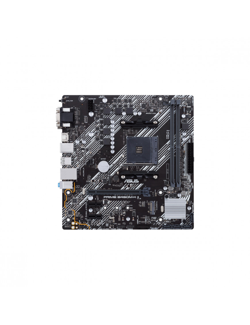 ASUS Prime B450M-K II mATX Mainboard Sockel AM4 M.2/USB3.2/D