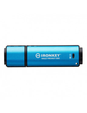 Kingston 8 GB IronKey Vault Privacy 50C Verschlüsselter USB-