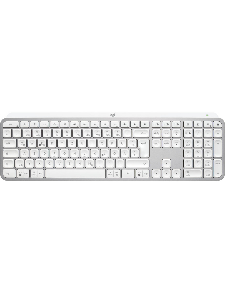 Logitech MX Keys S Pale Grey - Kabelloses Keyboard