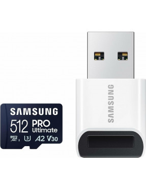 Samsung PRO Ultimate 512 GB microSD-Speicherkarte mit USB-Ka