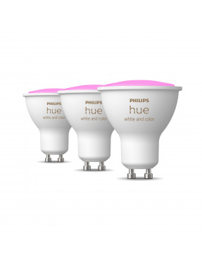 Philips Hue White & Color Ambiance GU10 350lm, 3er Pack