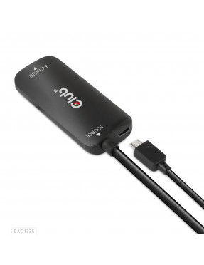 Club3D Club 3D HDMI + Micro USB auf DisplayPort 4K120Hz oder